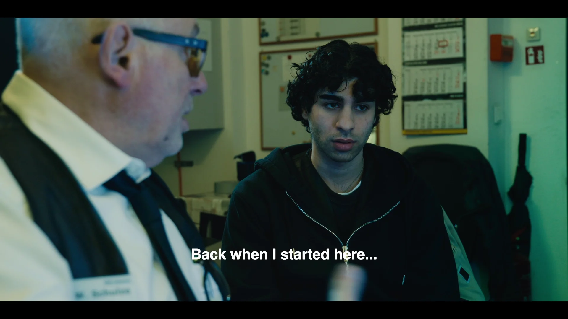 Schichtwechsel (Shift Change) — film stills.